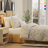 Color Sense 100% Cotton Percale 3-Piece Printed Duvet Cover Set-111108115-110376885