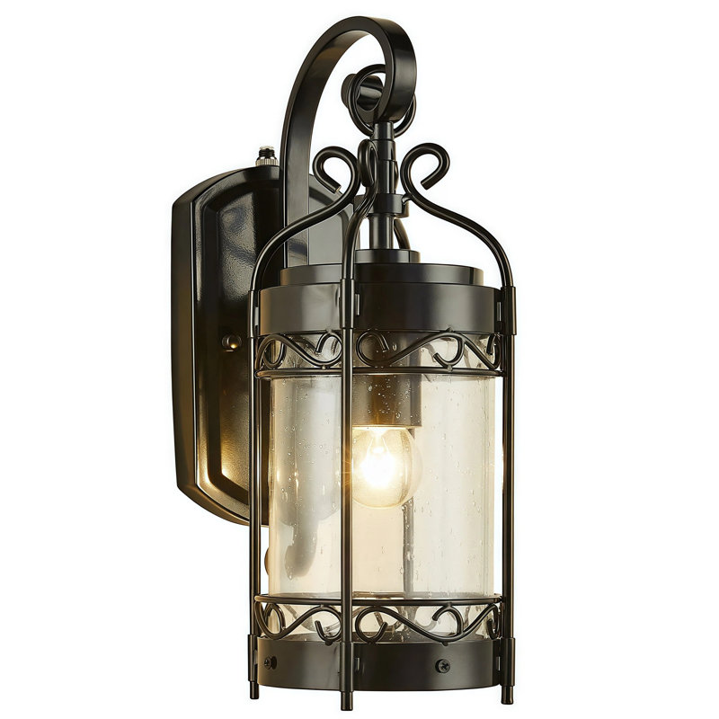 outdoor wall sconce with dusk to dawn-1 light