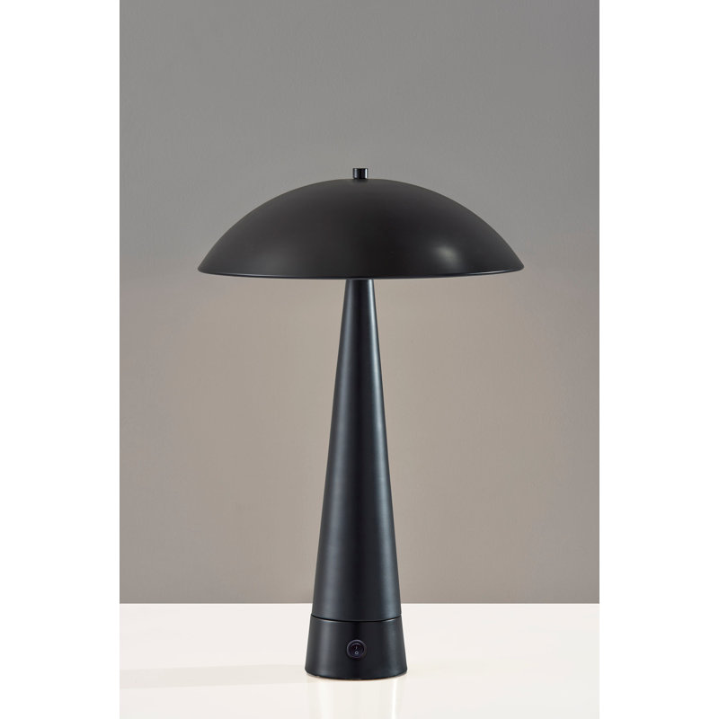 Vortex Table Lamp, Black, Black