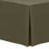 Ultimate Textile Fitted Polyester Tablecloth Rectangular Tables