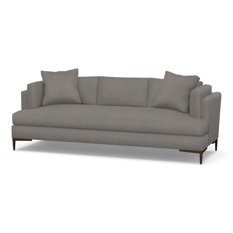 Aiden Upholstered 90.5'' Sofa, Antique Bronze, Synergy Oatmeal (Performance fabric) 1142-01