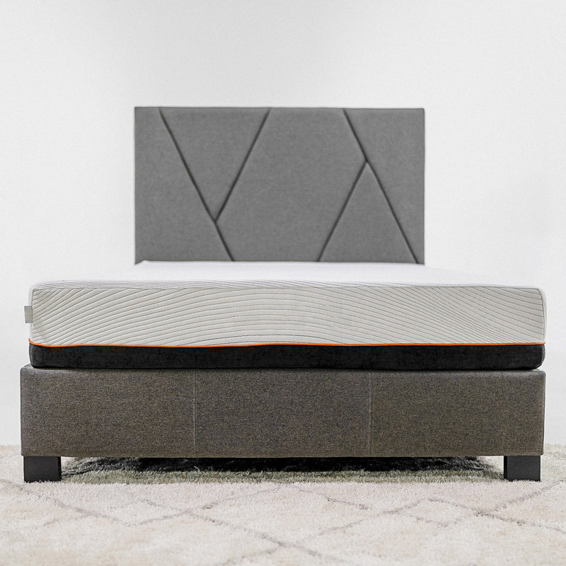 Matelas pour adulte, grand, 10 po avec cuivre rafraîchissant - fabrication à 3 couches pour un confort apaisant et une longévité