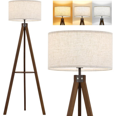 Lampe trépied avec table et lampe Mid-Century