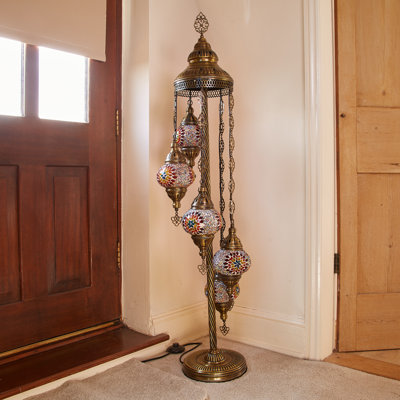 124cm Antique Bronze Lighting Floor Lamp