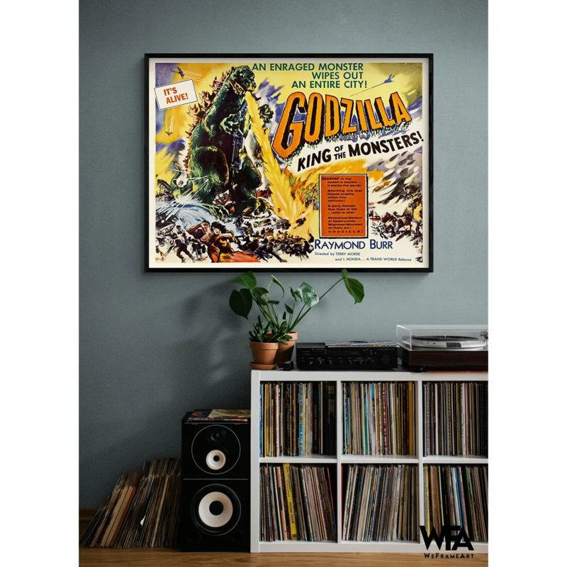 Godzilla, le roi des monstres par Hollywood Photo Archive, Imprimé seulement, Non, H 4 po x l 6 po