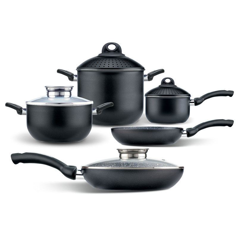 Biostone 9 - Piece Non-Stick Cookware Set