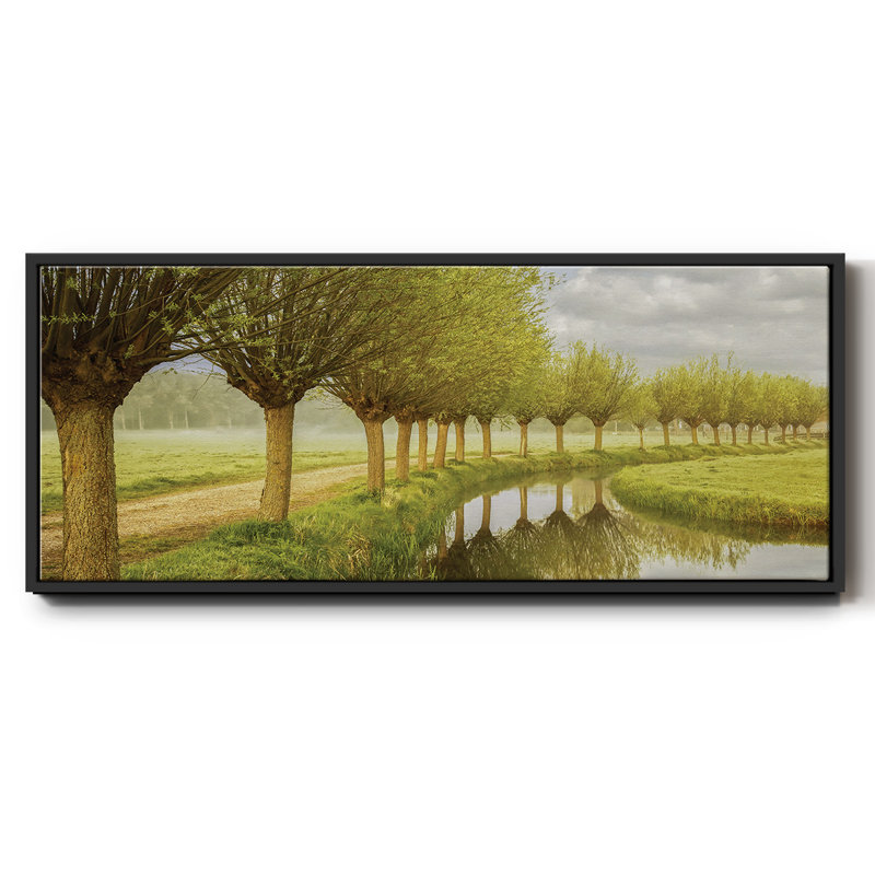Holland, impression sur toile encadrée, Noir, H 12 po x l 30 po x P 1,5 po