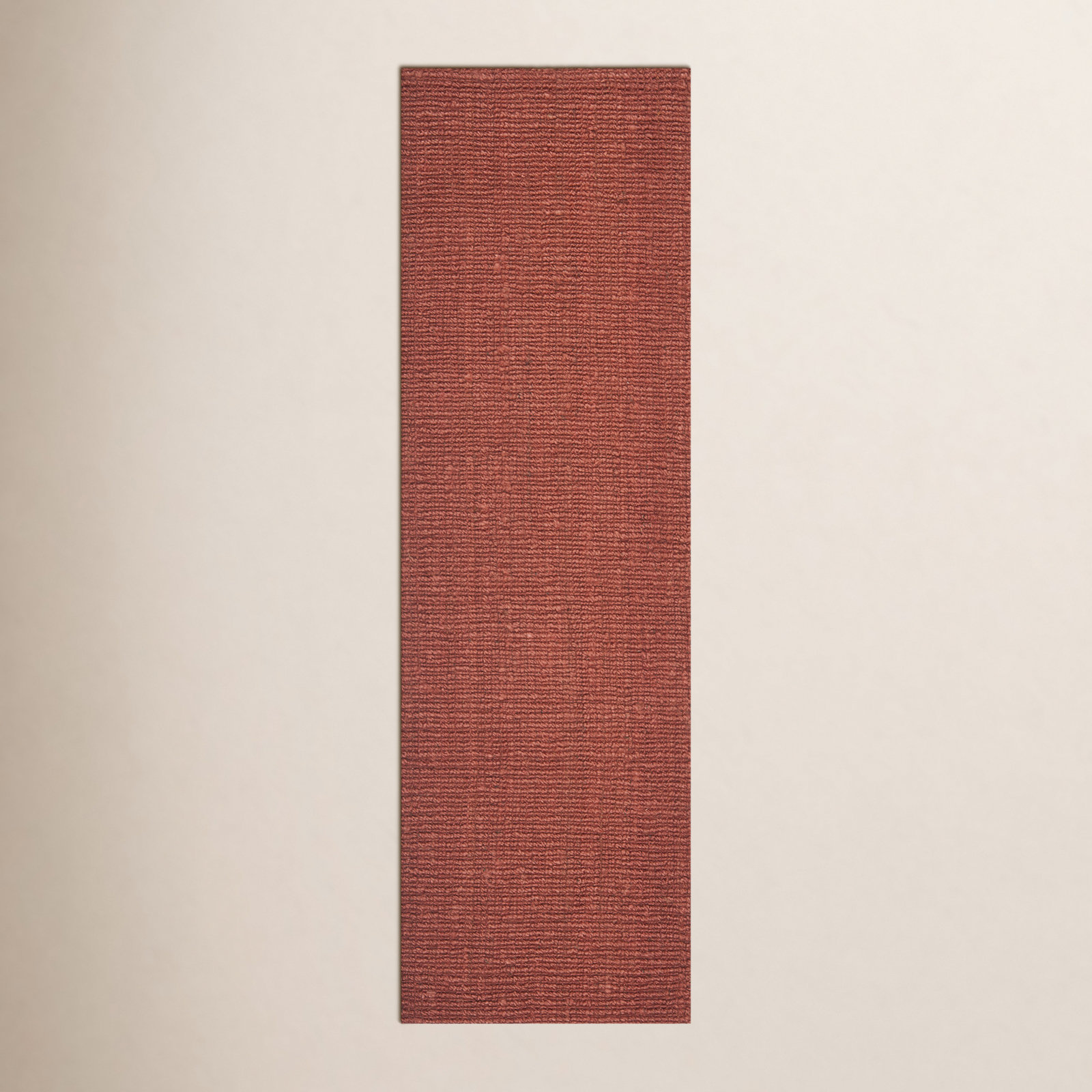 Alda Natural Hand-Woven Jute Rug, Runner 2'6" x 12'