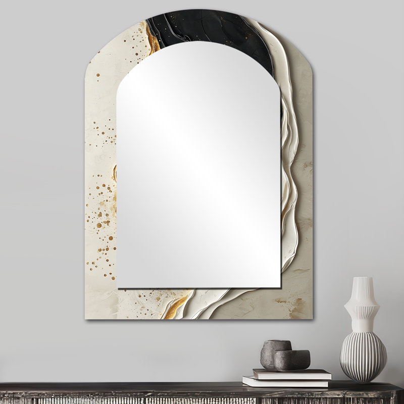 Miroir mural Goldern, 34 po x 25 po