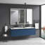 Miroir de salle de bain mural à DEL avec lumière élevée et anti-buée-552833266-552833267