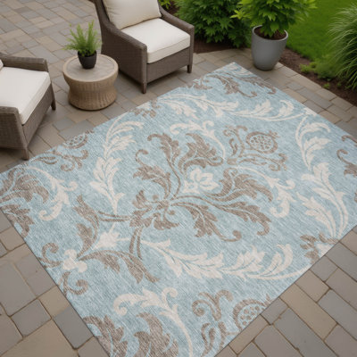 Tapis intérieur / extérieur lavable à la machine Chantille ACN2968 Global
