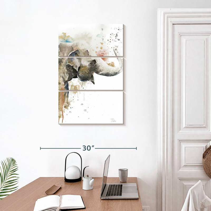 Brampt Water Elephant, 32" H x 20" W