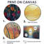 Décoration murale coucher de soleil fleurs sauvages dans la nature III - bambou-286454054-286454059-286454079