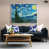 White Single Picture Framed