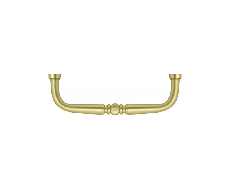 Arch Pull, Polished Brass