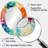 Colorful Playful Polyhedra Wonders - Multi-Color Modern Oval Wall Mirror-916080504