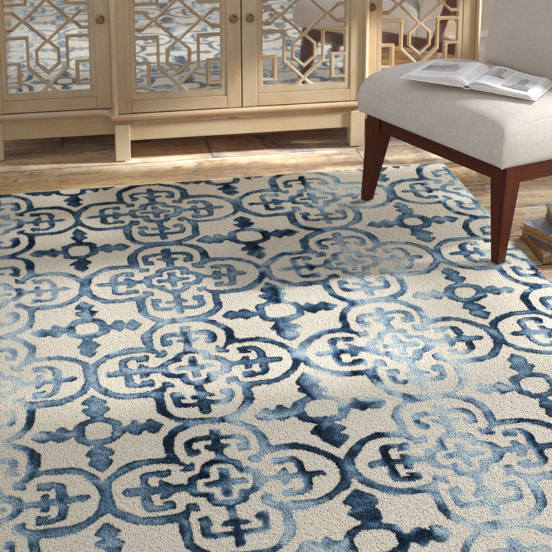 Tapis en laine touffeté à la main Lumsden, Rectangle 6 pi x 9 pi