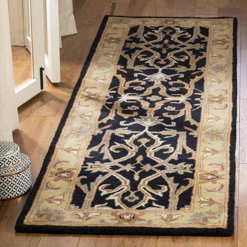 Balthrop Hand Tufted Wool Oriental Rug, Runner 2'3" x 12'