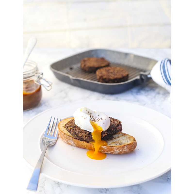 MasterClass Cast Aluminium Grill Pan, 20 cm