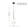 Parkmont Plug & Play 1-Light Pendant in Transitional and Modern Style-87.38 Inches Tall and 8 Inches Wide