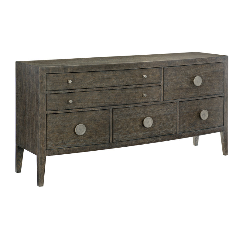 Linea 68" Wide 6 Drawer Buffet Table