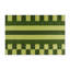 Tapis d'intérieur et d'extérieur à carreaux vert-2125505465