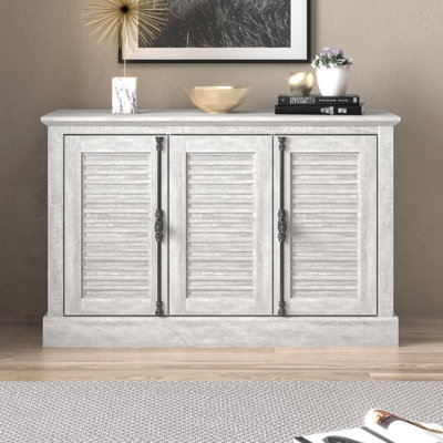 Malyha Louvered 3 Door Wide Sideboard