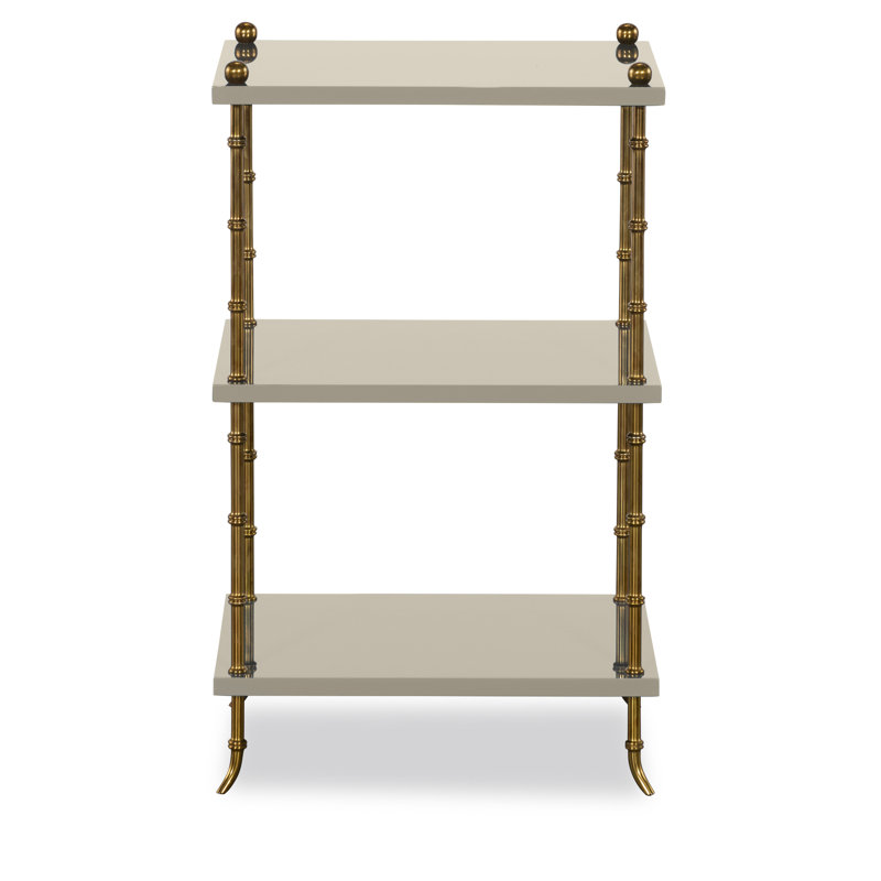 Hallings End Table, Ivory