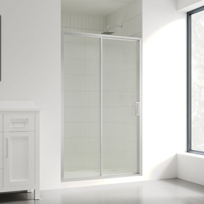 Ove Decors Stanford X P 74 po Porte de douche en alcôve coulissante droite H