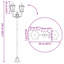 Garden Light Aluminium and Glass Pathway Lights Outdoor Lighting-1692409136-1692409135
