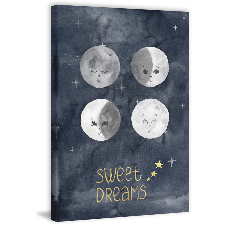 Berrios Good Night and Sweet Dreams, reproduction sur toile tendue, H 60 po x l 40po x P 1,5 po