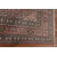 Tapis rétro motif géométrique persan Tabriz noué à la main 7 x 11
