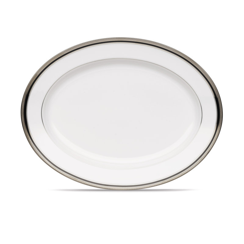 Plateau Noritake Austin Platinum, 14 po