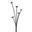 Abihail Metal Freestanding Coat Rack-311405218