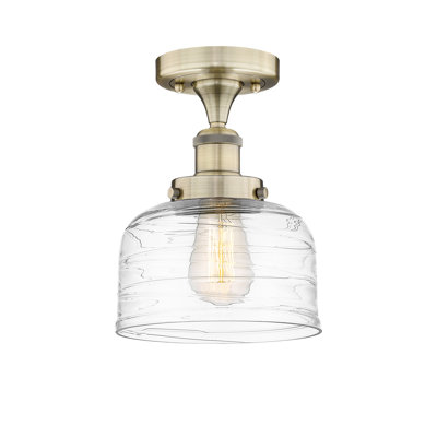 Thoa Glass Semi Flush Mount