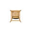  Tabouret de bar contemporain contemporain en bois d'hévéa naturel-129870429