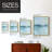 Misty Mountain Lake I Framed Print - Solid Wood-1402568692-1402568698