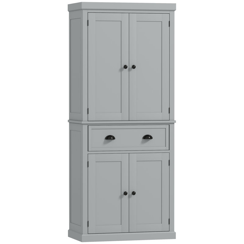 Armoire de cuisine autoportante, Gris