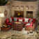 Romanas 8 Piece Patio Conversation Sets With Fire Pit Table