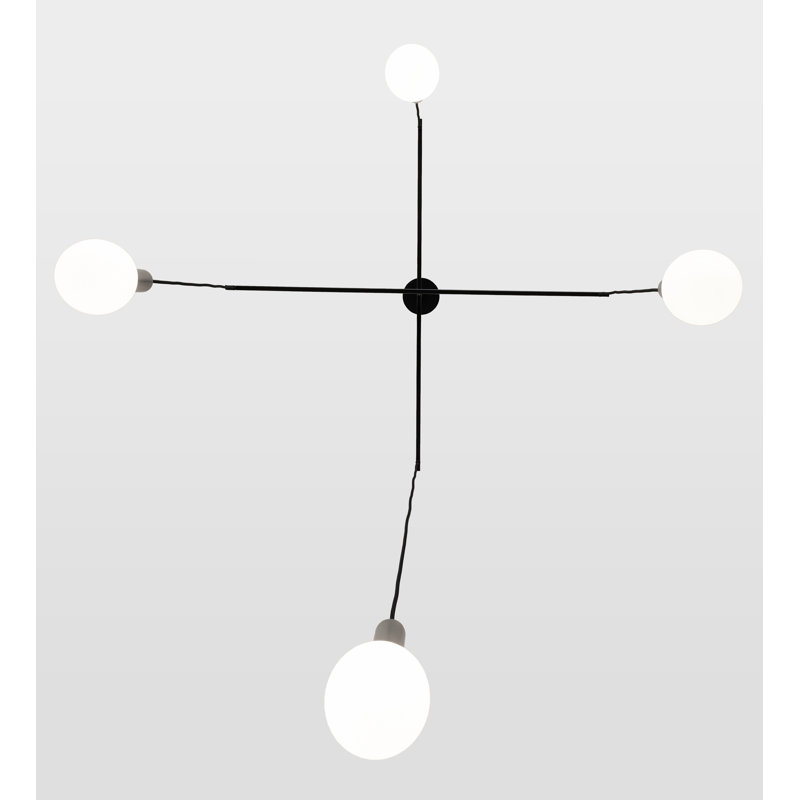 4 - Light Chandelier, 60" W