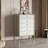 Lacquer Shell Simple Accent Cabinet Accent Chest