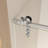 44-48" X 76" H Frameless Sliding Bathtub Door, Tub Shower Door, 5/16" (8Mm) Clear Tempered Glass, Stainless Steel Frame-123117934