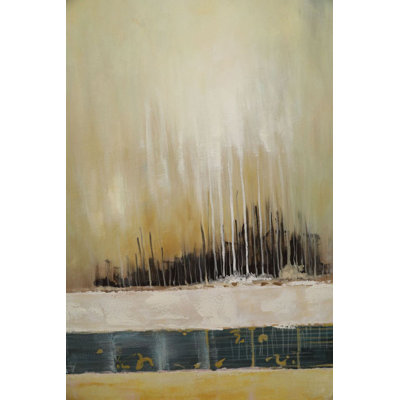 "Soleron", peinture à l'huile sur toile sans cadre 31 "x 47"
