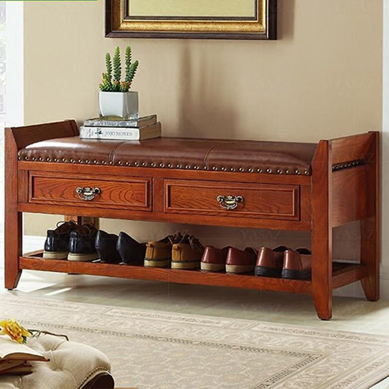 Banc de rangement à chaussures 5 paires American