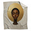 Golden Halo Portrait Blankets