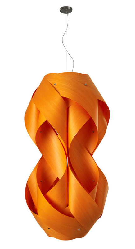 Anfora Pendant, Small, Orange