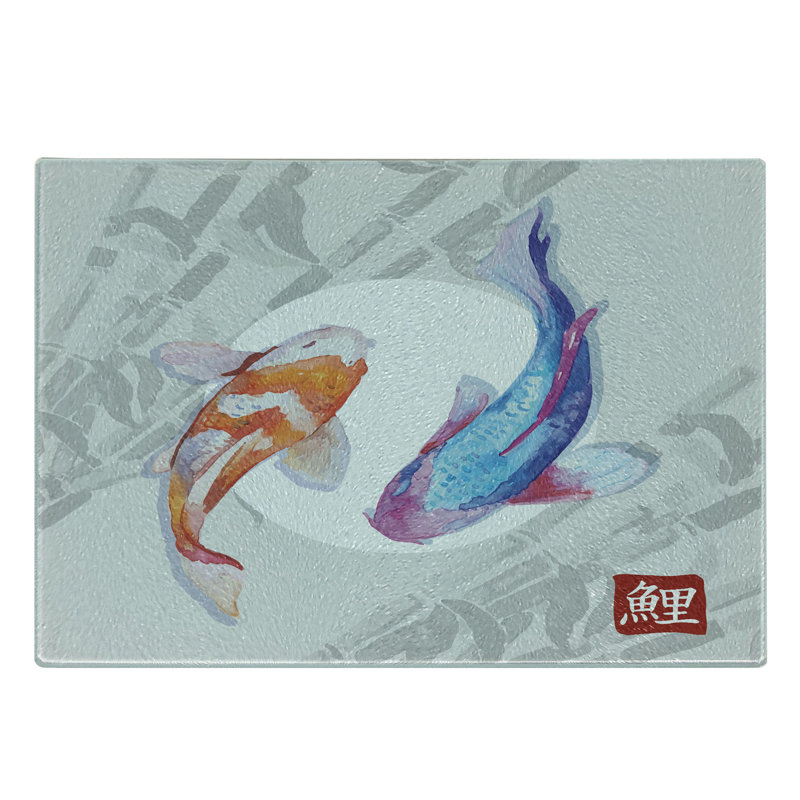 Planche à découper en verre trempé Ambesonne
