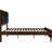 Carrington Dark Walnut Platform Bed-823029064