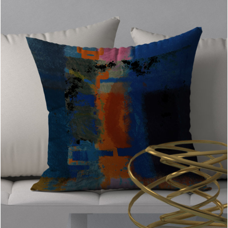 Housse de coussin carrée par Coy relax, 18" x 18"