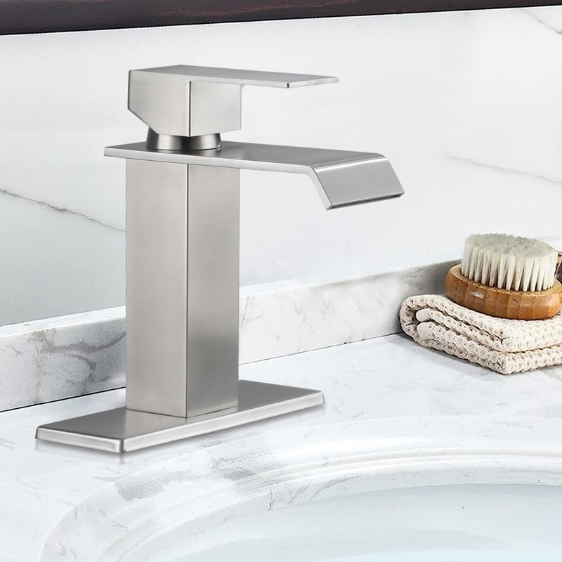 Vessel Sink Faucet Single-handle Bathroom Faucet, Brushed Nickel